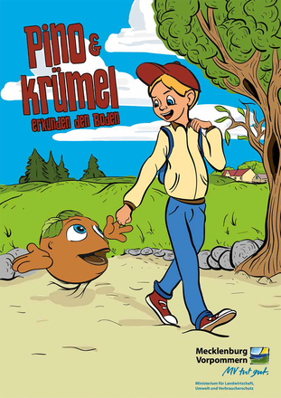 Titelblatt Pino und Krümel erkunden den Boden
