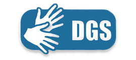 Logo DGS - Deutsche Gebärdensprache