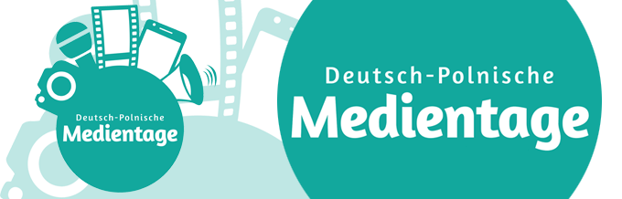 Logo der Deutsch-Polnischen Medientage, die Mecklenburg-Vorpommern 2018 ausrichtet