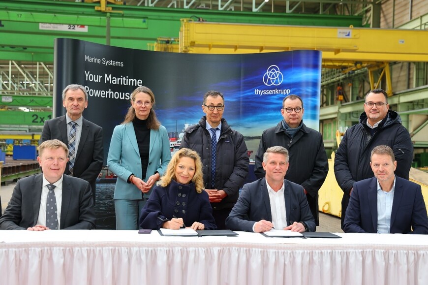 In Wismar unterschreiben Bund, Land und Partner den Vertrag zum Bau der neuen &bdquo;Polarstern 2&ldquo;, einem Forschungsschiff für 1,2 Mrd. Euro. 