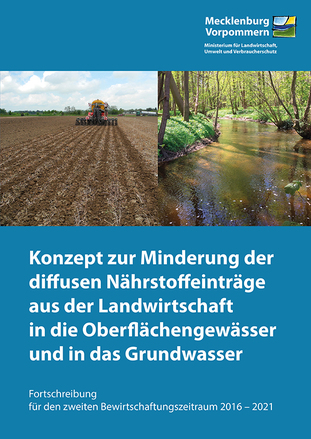 Titel Konzept zur Minderung der diffusen Nährstoffeinträge aus der Landwirtschaft in die Oberflächengewässer und in das Grundwasser