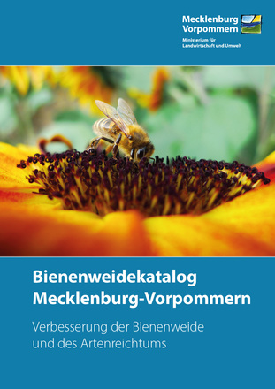 Titelblatt Bienenweidekatalog Mecklenburg-Vorpommern