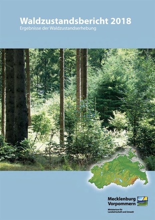 Titel Waldzustandsbericht 2018, Foto: Landesforst MV