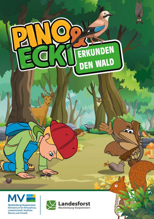 Titelblatt Pino und Ecki erkunden den Wald