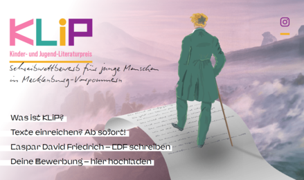 Motiv von Caspar David Friedrich, Gestaltung: Steffen Dürre