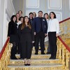 Justizministerin Jacqueline Bernhardt (rechts) mit der Integrationsbeauftragten Jana Michael (links) im Gespräch mit Pogrom-Opfern und Verbänden. @JM
