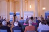 Justizministerin Jacqueline Bernhardt bei ihrem Grußwort auf dem Neustiftertreffen im Goldenen Saal in Schwerin. @JM
