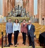 Kantor Christian Thadewald-Friedrich, Ministerin Jacqueline Bernhardt, Vorstandsmitglied Annette Seiffert, Vorstandsvorsitzender Karl-Wolfgang Eschenburg / Quelle: JM