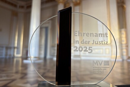 Ehrenamtspreis der Justiz MV