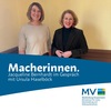 Ministerin Jacqueline Bernhardt und die Intendantin der Festspiele M-V Ursula Haselböck / @JM