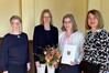 (v.r.n.l.): Justizministerin Jacqueline Bernhardt, die Direktorin des Amtsgerichts Ludwiglust Eva Prüfer, die Präsidentin des Landgerichts Schwerin Monika Köster-Flachsmeyer, Justizstaatssekretärin Babette Bohlen. @JM