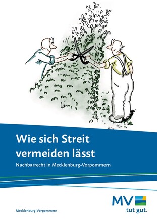 Die Broschüre "Wie sich Streit vermeiden lässt"