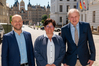 Prof. Dr.-Ing. André Naumann, Prof. Dr. Anja Eggert und Abteilungsleiter Woldemar Venohr