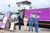 MdL Marcel Falk, Wissenschaftsministerin Bettina Martin, Prof. Dr.-Ing. Sascha Spors und Dr. Paula Friedrichs, Foto: Sabrina Scholz/WKMMdL Marcel Falk, Wissenschaftsministerin Bettina Martin, Prof. Dr.-Ing. Sascha Spors und Alissa Schüller, Foto: Sabrina Scholz/WKM