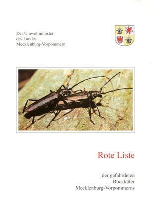 Titelblatt Rote Liste - Bockkäfer