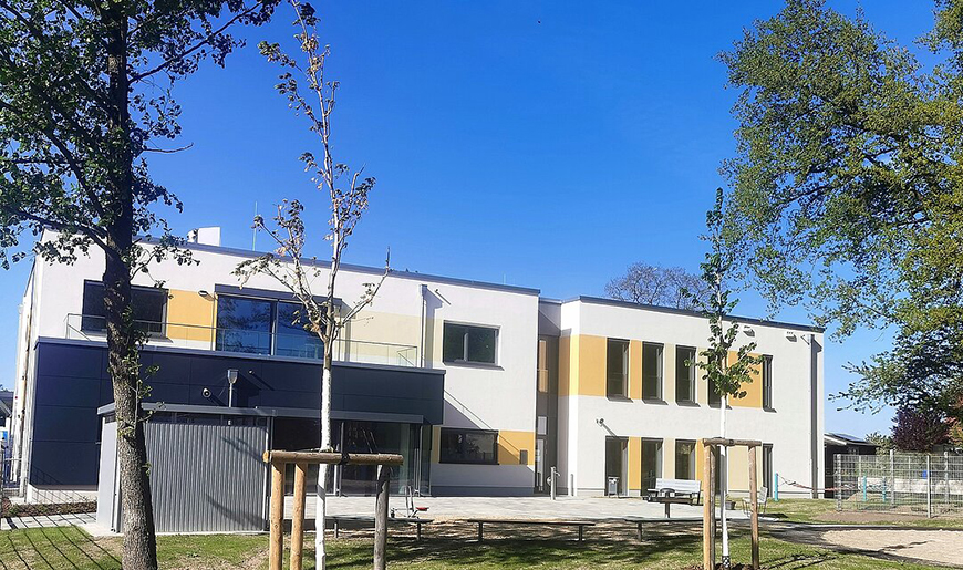 Außenansicht der Grundschule Diekhof