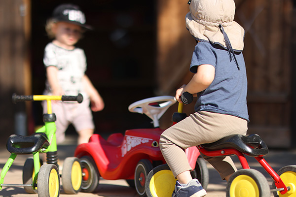 Kinder spielen in der Kita, Foto: Danny Gohlke