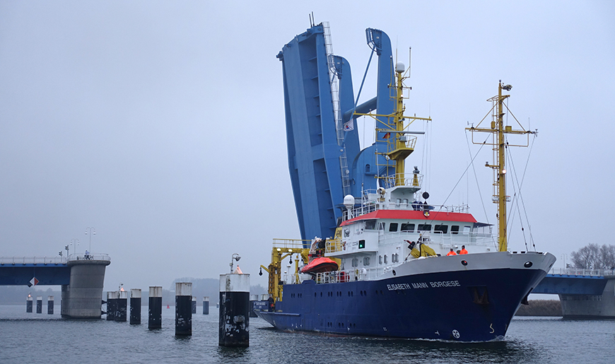 Forschungsschiff ELISABETH MANN BORGESE Forschungsschiff ELISABETH MANN BORGESE