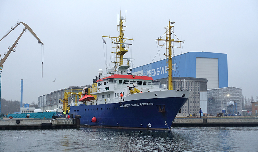 Forschungsschiff ELISABETH MANN Borgese Forschungsschiff ELISABETH MANN Borgese