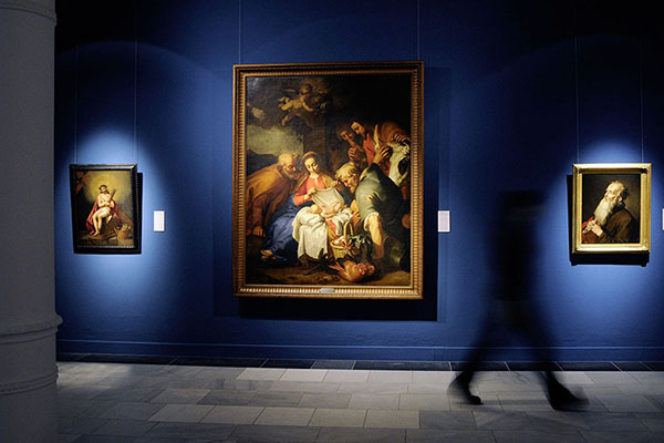 Blick in eine Ausstellung des Staatlichen Musems Schwerin