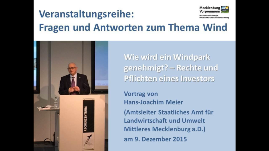 Video starten: RP EM Wind Videomittschnitt Veranstaltung am 9. Dezember Vortrag Video