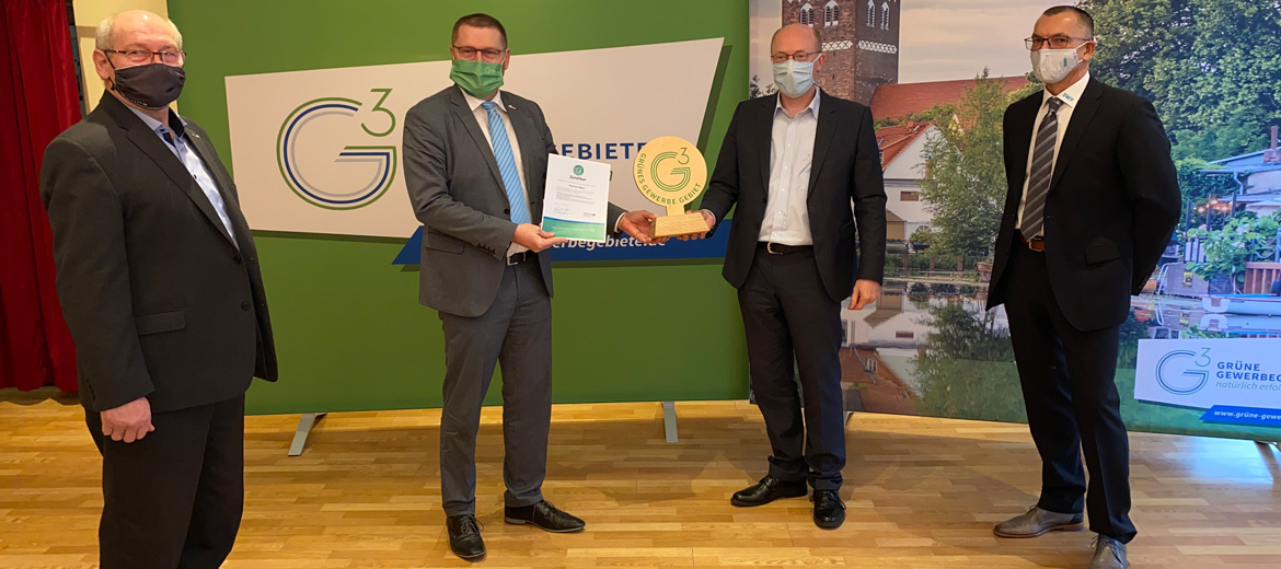 Mecklenburg Vorpommerns Minister für Energie, Infrastruktur und Digitalisierung Christian Pegel zeichnet aus Foto: Stadt Parchim Mecklenburg Vorpommerns Minister für Energie, Infrastruktur und Digitalisierung Christian Pegel zeichnet aus