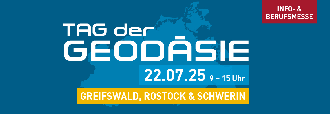 Der Tag der Geoodäsie wird in MV am 22. Juli 2025 veranstaltet.