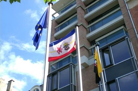 Das Bild zeigt das Gebäude der Vertretung in Brüssel