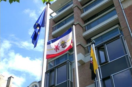 Das Bild zeigt das Gebäude der Vertretung in Brüssel © Staatskanzlei MV Das Bild zeigt das Gebäude der Vertretung in Brüssel
