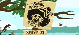 Räuber Röpke Sagen-Erlebnis-Pfad © Kulturverein Sagenland Mecklenburg-Vorpommern e.V. Räuber Röpke Sagen-Erlebnis-Pfad