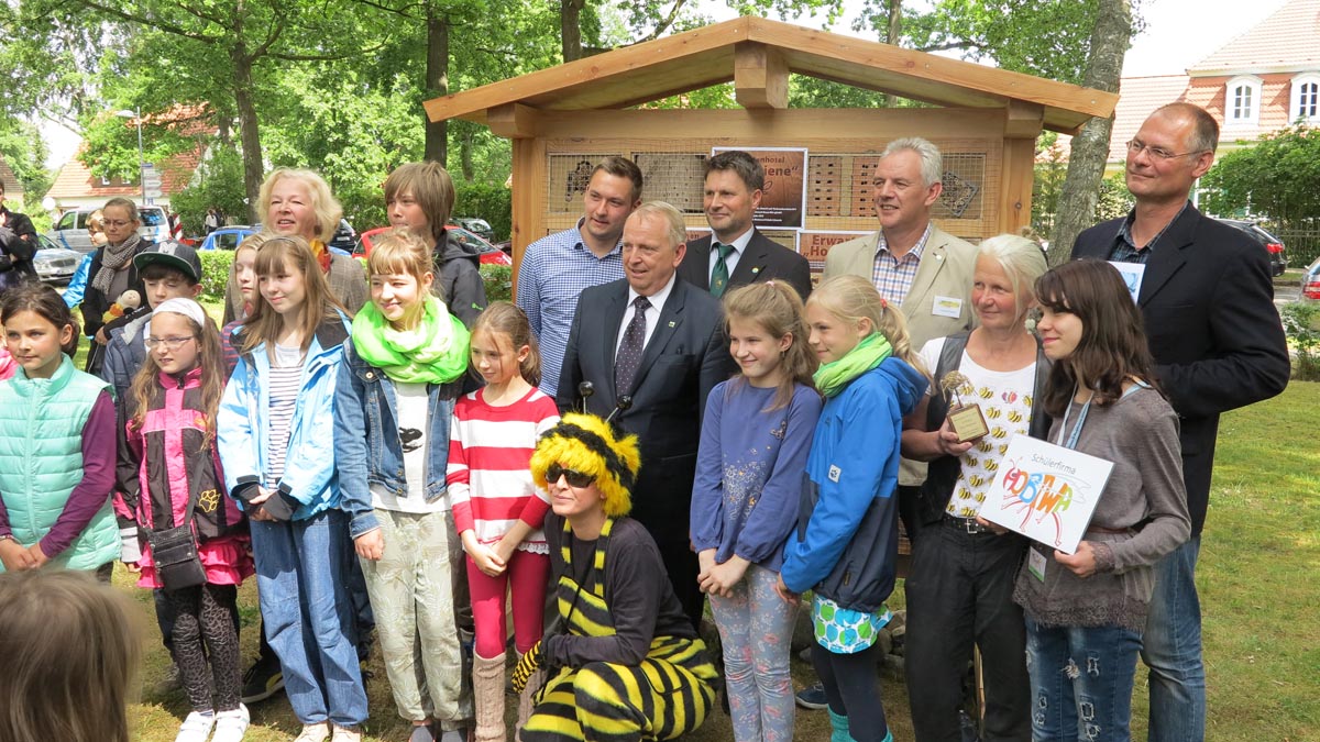 Eröffnung Bienenlehrpfad, Juni 2015