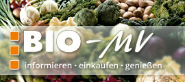 Gemüse mit BIO-MV Logo auf transparenten Hintergrund