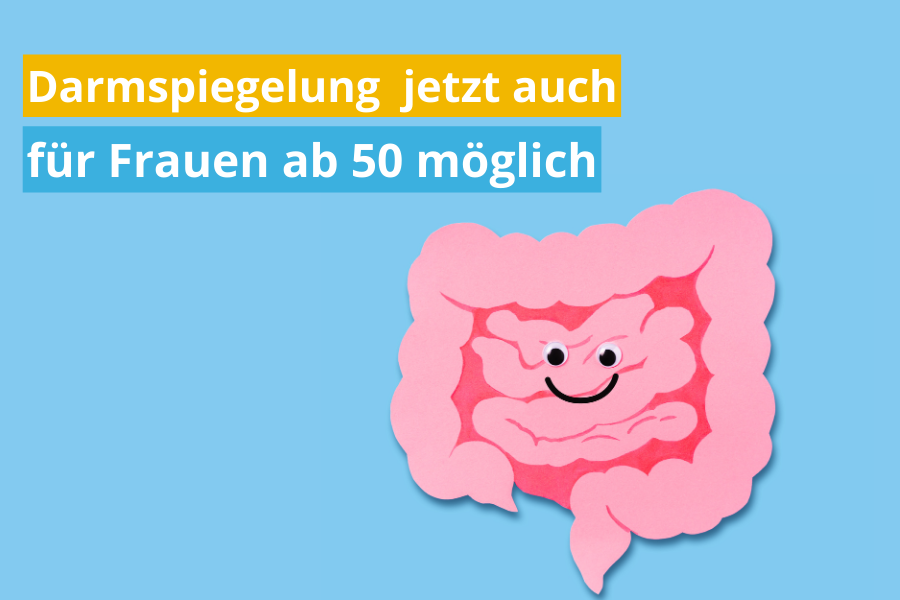 Garfische Darstellung des Darms.