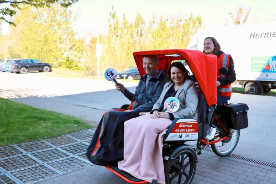 Bild der Fahradrikscha