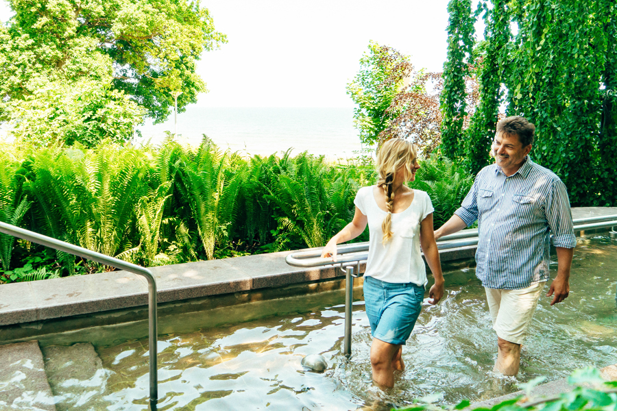 Kneipp-Kurbehandlung im  Kneipp-Kurort Göhren