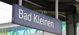Bad Kleinen Bahnhof (Interner Link: Bündnis für schnelleren Schienenausbau)
