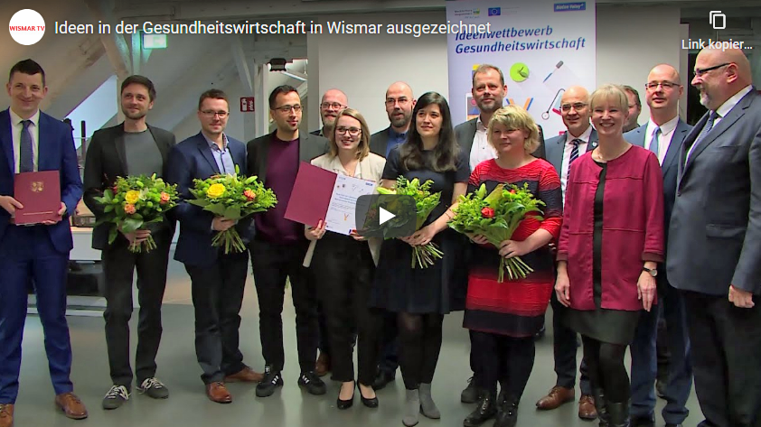 Video starten: RP Ideenwettbewerb Gesundheitwirtschaft Beitrag von Wismar-TV 
