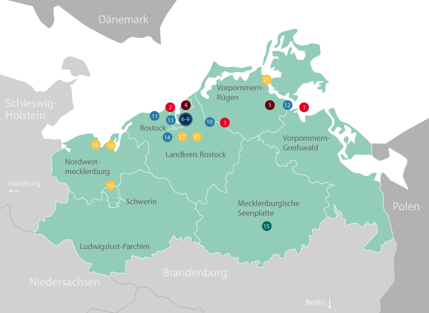 Wirtschaftsnahe Forschungseinrichtungen im Mecklenburg-Vorpommern © WM Wirtschaftsnahe Forschungseinrichtungen im Mecklenburg-Vorpommern