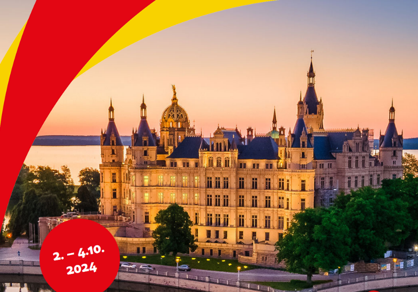 Schweriner Schloss – seit 1990 Sitz des Landtags von Mecklenburg-Vorpommern