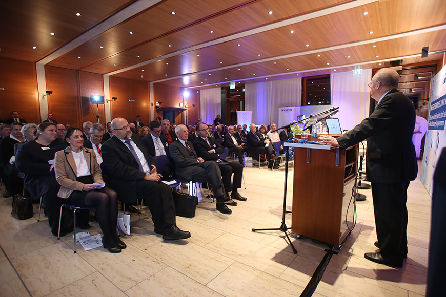 Blick ins Auditiorium der Veranstaltung