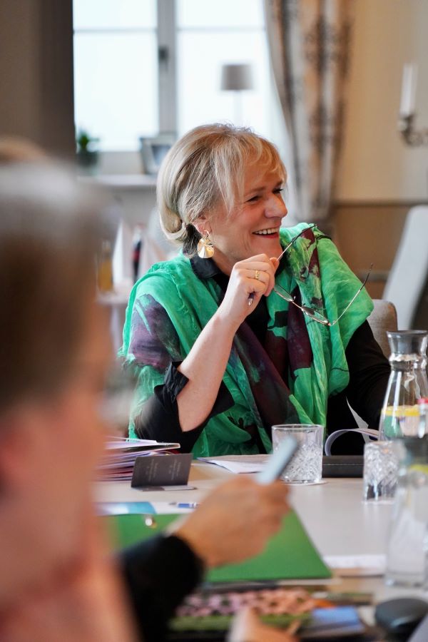 Die Ministerin für Bildung und Kindertagesförderung Simone Oldenburg bei der Kabinettssitzung.