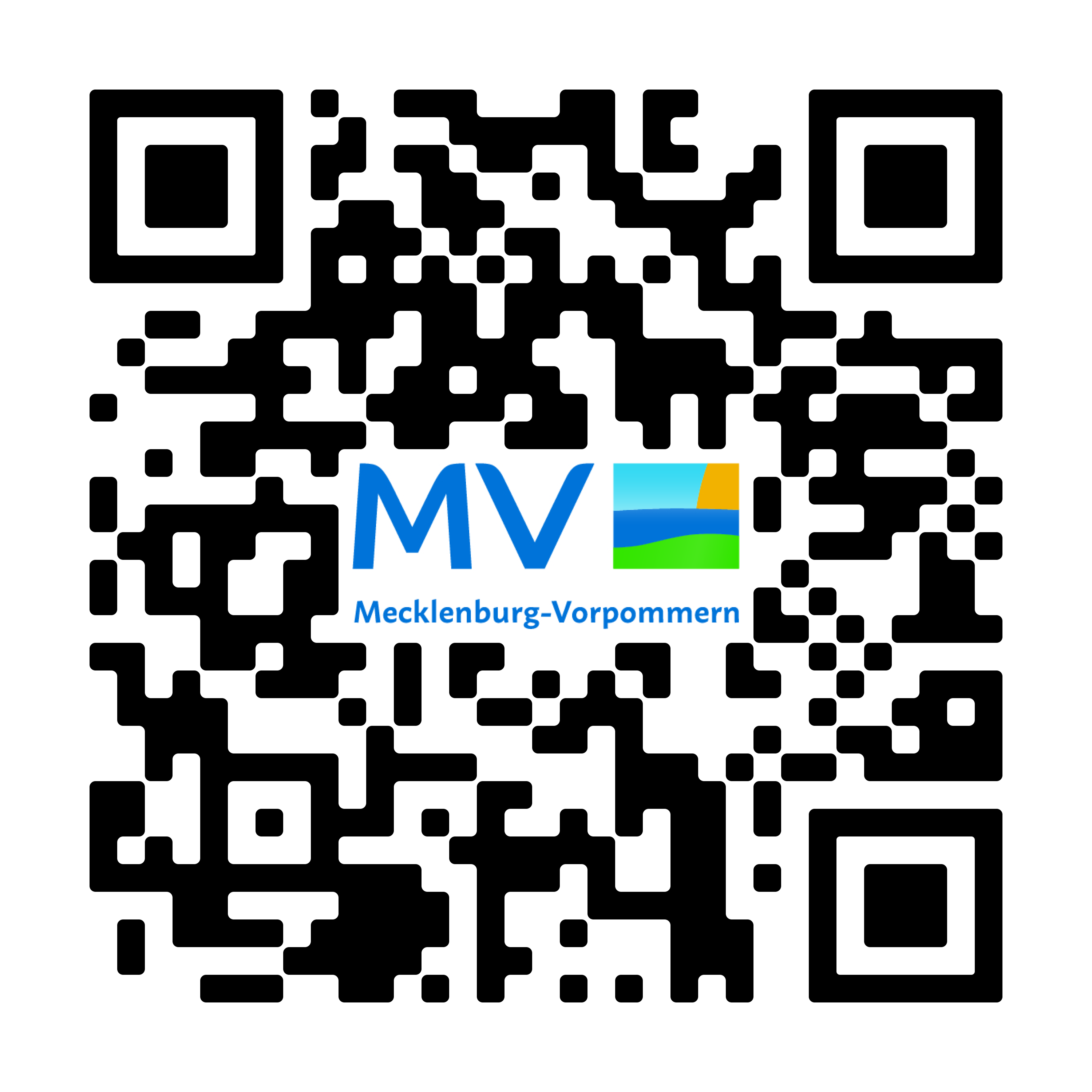 Das ist der QR-Code zum Scannen. Halten Sie Ihre Kamera vor den QR-Code. Dann liest Ihnen eine Stimme die Themen-Übersicht vor.