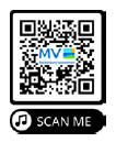 Die Abbildung von einem QR-Code zeigt ein Muster. Das Muster hat schwarze und weiße Punkte und Linien. Die Linien enthalten digital codiert die Informationen. In der Mitte ist das Logo von dem Land Mecklenburg-Vorpommern. Darunter steht der Schriftzug "Scan me" mit einem Notenzeichen. Das steht für Informationen zum Hören.