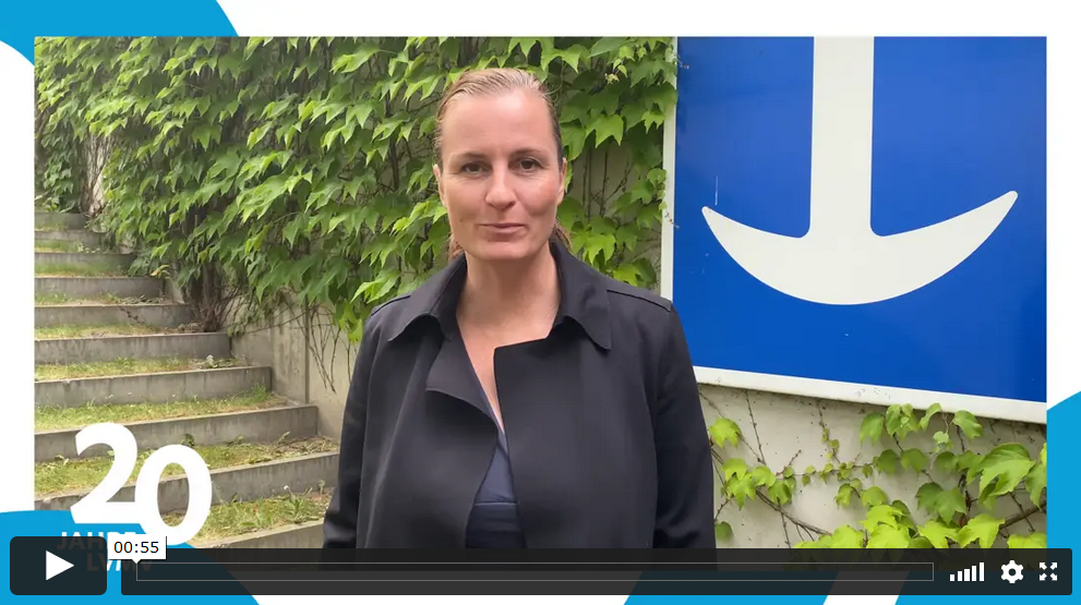 Video starten: RP LV 20 Jahre - 20 Botschafen Dr. Adriana Lettrari Video