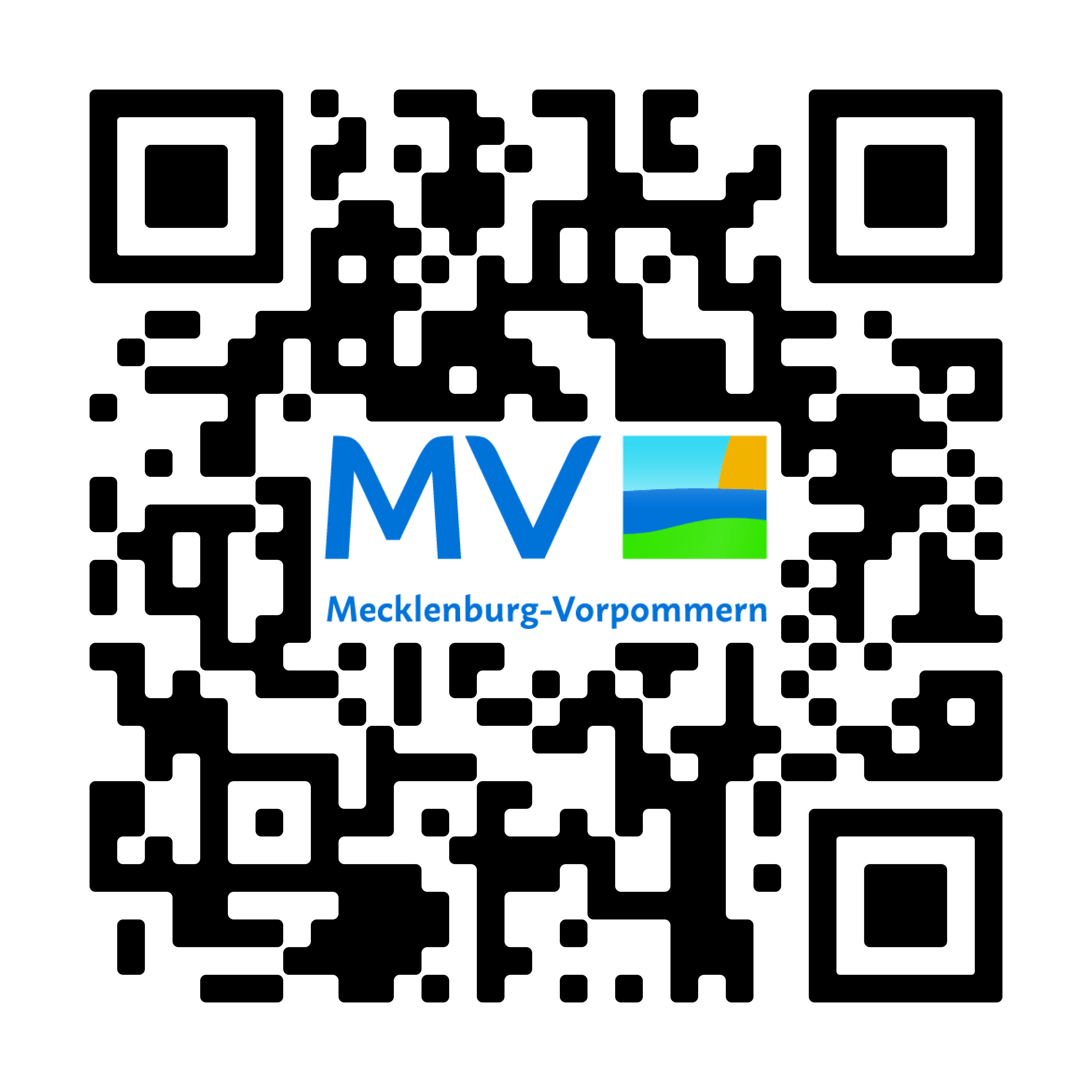 Das ist der QR-Code zum Scannen. Halten Sie Ihre Kamera vor den QR-Code. Dann erklärt Ihnen eine Stimme die schwierigen Wörter vom Newsletter Nummer 12.