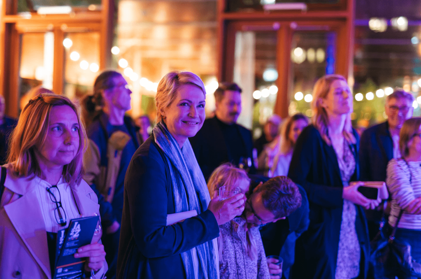 Ministerpräsidentin Mecklenburg-Vorpommerns Manuela Schwesig gehörte auch zu den Gästen des Abends. © Konstantin Börner, LVMV