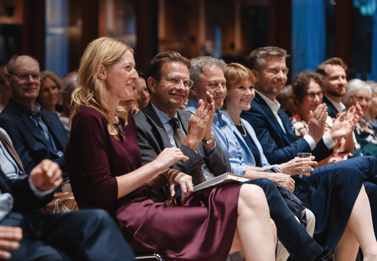 Ein stimmungsvoller Abend in der Landesvertretung.