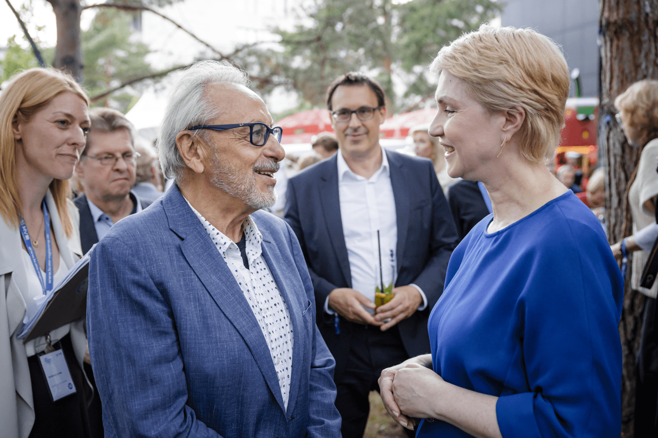 Die MV- Kultur- und Filmszene war selbstverständlich auch vertreten.